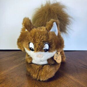 Vintage ASPCA Brown Cat PLUSH TOY Stuffed Animal